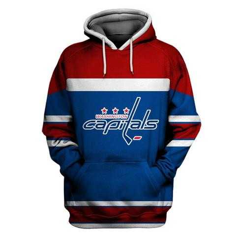 Capitals Blue All Stitched Hooded Sweatshirt,We sell and wholesale Capitals Blue All Stitched Hooded Sweatshirt on line form chian!